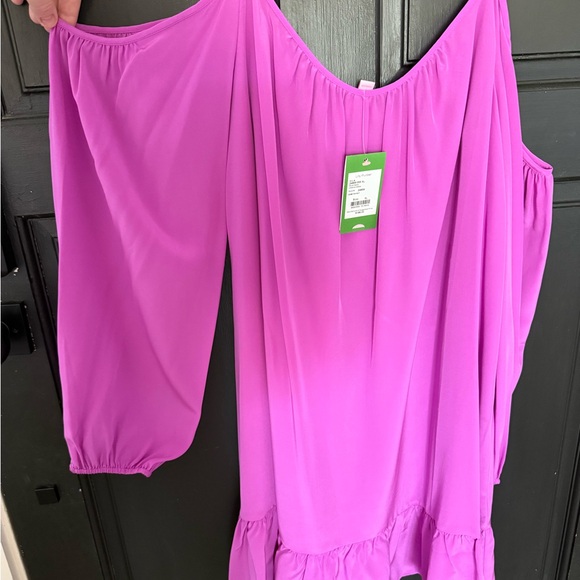 NWT Lilly Pulitzer Dress 100% Silk Size XL - Picture 3 of 3